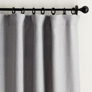 Pottery Barn Belgian Linen Blackout Curtain